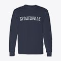 Stoutsville Missouri Timeless Retro Classic Long Sleeve T-Shirt additional view 1