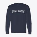 Somerville Massachusetts Timeless Retro Classic Long Sleeve T-Shirt additional view 1