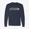 Littleton Massachusetts Timeless Retro Classic Long Sleeve T-Shirt additional view 1