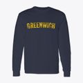 Greenwich Connecticut Timeless Retro Classic Long Sleeve T-Shirt additional view 1