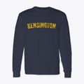 Kensington New Hampshire Timeless Retro Classic Long Sleeve T-Shirt additional view 1
