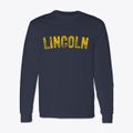 Lincoln New Hampshire Timeless Retro Classic Long Sleeve T-Shirt additional view 1
