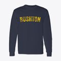 Bushton Kansas Timeless Retro Classic Long Sleeve T-Shirt additional view 1