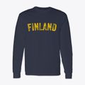 Finland Minnesota Timeless Retro Classic Long Sleeve T-Shirt additional view 1