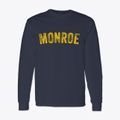 Monroe Massachusetts Timeless Retro Classic Long Sleeve T-Shirt additional view 1