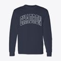 Chadron Nebraska Trendy Block Classic Long Sleeve T-Shirt additional view 1