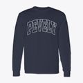 Pevely Missouri Trendy Block Classic Long Sleeve T-Shirt additional view 1