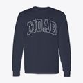 Moab Utah Trendy Block Classic Long Sleeve T-Shirt additional view 1