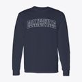 Collierville Tennessee Trendy Block Classic Long Sleeve T-Shirt additional view 1