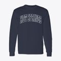 Hot Springs Arkansas Trendy Block Classic Long Sleeve T-Shirt additional view 1
