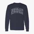 Necedah Wisconsin Trendy Block Classic Long Sleeve T-Shirt additional view 1