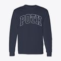 Poth Texas Trendy Block Classic Long Sleeve T-Shirt additional view 1