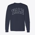 Yale Michigan Trendy Block Classic Long Sleeve T-Shirt additional view 1