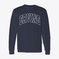 Erving Massachusetts Trendy Block Classic Long Sleeve T-Shirt additional view 1