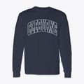 Cleburne Texas Trendy Block Classic Long Sleeve T-Shirt additional view 1