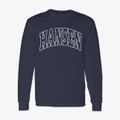 Hansen Idaho Trendy Block Classic Long Sleeve T-Shirt additional view 1