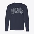 Yellville Arkansas Trendy Block Classic Long Sleeve T-Shirt additional view 1
