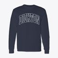 Dighton Kansas Trendy Block Classic Long Sleeve T-Shirt additional view 1