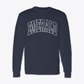 Emerald Wisconsin Trendy Block Classic Long Sleeve T-Shirt additional view 1