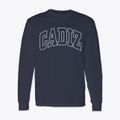 Cadiz Wisconsin Trendy Block Classic Long Sleeve T-Shirt additional view 1