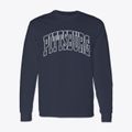 Pittsburg New Hampshire Trendy Block Classic Long Sleeve T-Shirt additional view 1