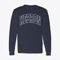 Hebron New Hampshire Trendy Block Classic Long Sleeve T-Shirt additional view 1