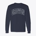 Groton New Hampshire Trendy Block Classic Long Sleeve T-Shirt additional view 1
