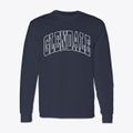 Glendale Utah Trendy Block Classic Long Sleeve T-Shirt additional product view 1