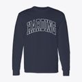 Harding Wisconsin Trendy Block Classic Long Sleeve T-Shirt additional view 1