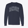 Roxbury Maine Trendy Block Classic Long Sleeve T-Shirt additional view 1