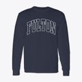 Fulton Indiana Trendy Block Classic Long Sleeve T-Shirt additional view 1