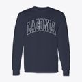 Laconia New Hampshire Trendy Block Classic Long Sleeve T-Shirt additional view 1
