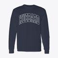 Hubbard Nebraska Trendy Block Classic Long Sleeve T-Shirt additional view 1