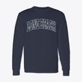 Long Beach Mississippi Trendy Block Classic Long Sleeve T-Shirt additional view 1