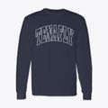 Tenafly New Jersey Trendy Block Classic Long Sleeve T-Shirt additional view 1