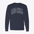 Red Hill South Carolina Trendy Block Classic Long Sleeve T-Shirt additional view 1