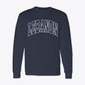 Lebanon New Hampshire Trendy Block Classic Long Sleeve T-Shirt additional view 1