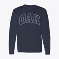 Oak Nebraska Trendy Block Classic Long Sleeve T-Shirt additional view 1
