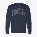 Hull Massachusetts Trendy Block Classic Long Sleeve T-Shirt additional view 1