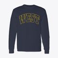 West Texas Trendy Block Classic Long Sleeve T-Shirt additional view 1