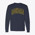 Rockdale Illinois Trendy Block Classic Long Sleeve T-Shirt additional view 1