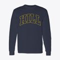 Hill Wisconsin Trendy Block Classic Long Sleeve T-Shirt additional view 1