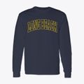 Long Beach Mississippi Trendy Block Classic Long Sleeve T-Shirt additional view 1