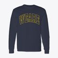 Weare New Hampshire Trendy Block Classic Long Sleeve T-Shirt additional view 1