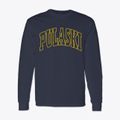 Pulaski Tennessee Trendy Block Classic Long Sleeve T-Shirt additional view 1