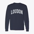 Loudon New Hampshire Varsity Classic Long Sleeve T-Shirt additional view 1