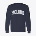 Mcloud Oklahoma Varsity Classic Long Sleeve T-Shirt additional product view 1