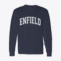 Enfield New Hampshire Varsity Classic Long Sleeve T-Shirt additional view 1