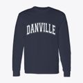 Danville New Hampshire Varsity Classic Long Sleeve T-Shirt additional view 1