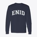 Enid Oklahoma Varsity Classic Long Sleeve T-Shirt additional view 1